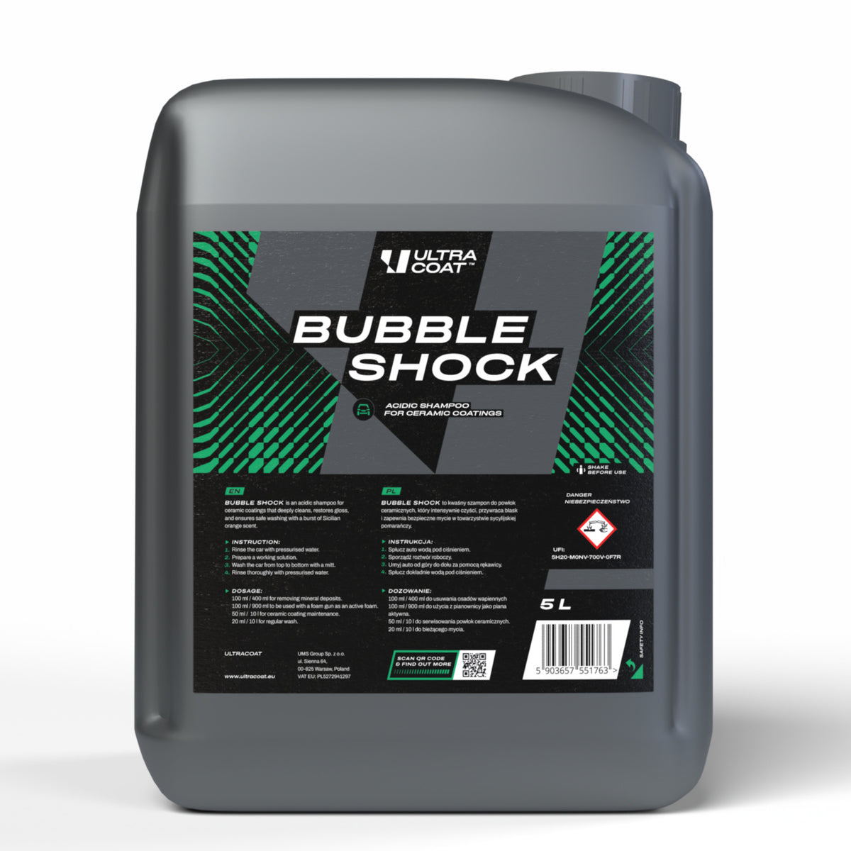 ULTRACOAT Bubble Shock 5 L