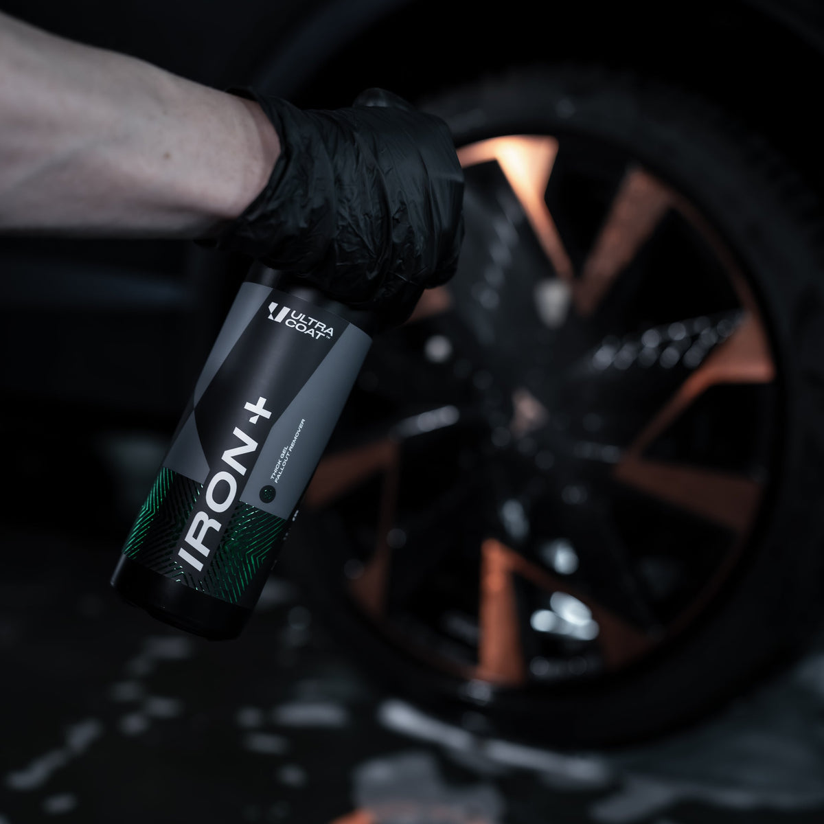 ULTRACOAT Iron+ – gel iron remover for wheels and paintwork