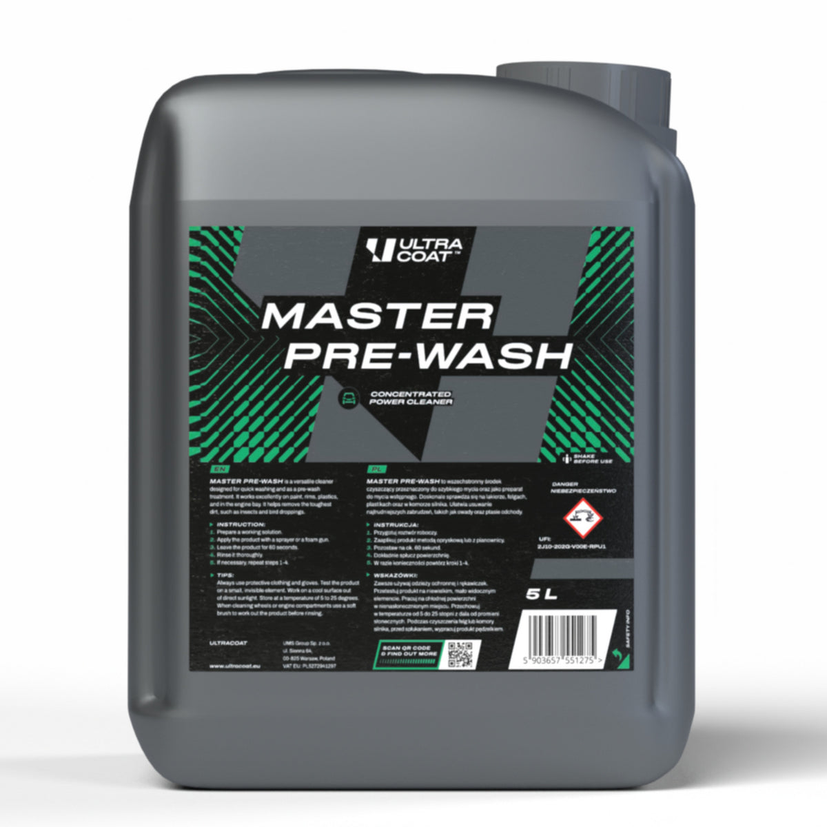 ULTRACOAT Master Pre-Wash 5 L