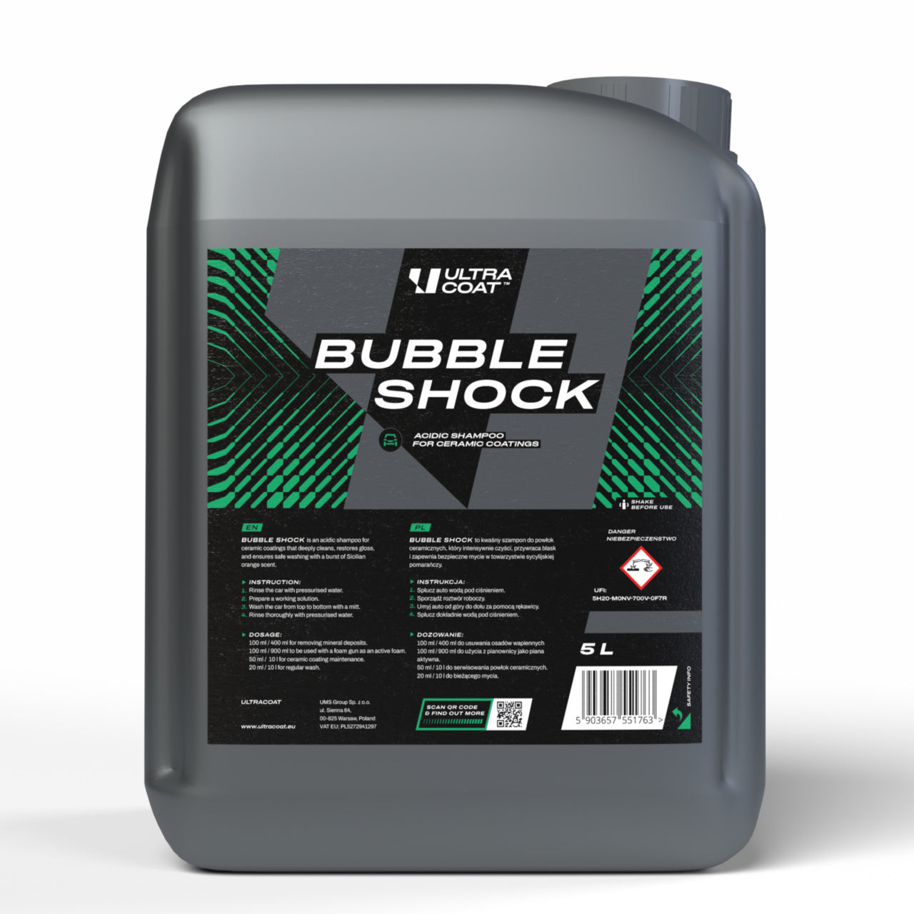 ULTRACOAT Bubble Shock 5 L