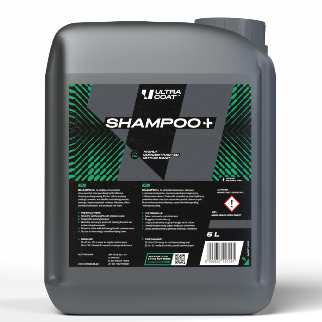 ULTRACOAT Shampoo+ 5 L