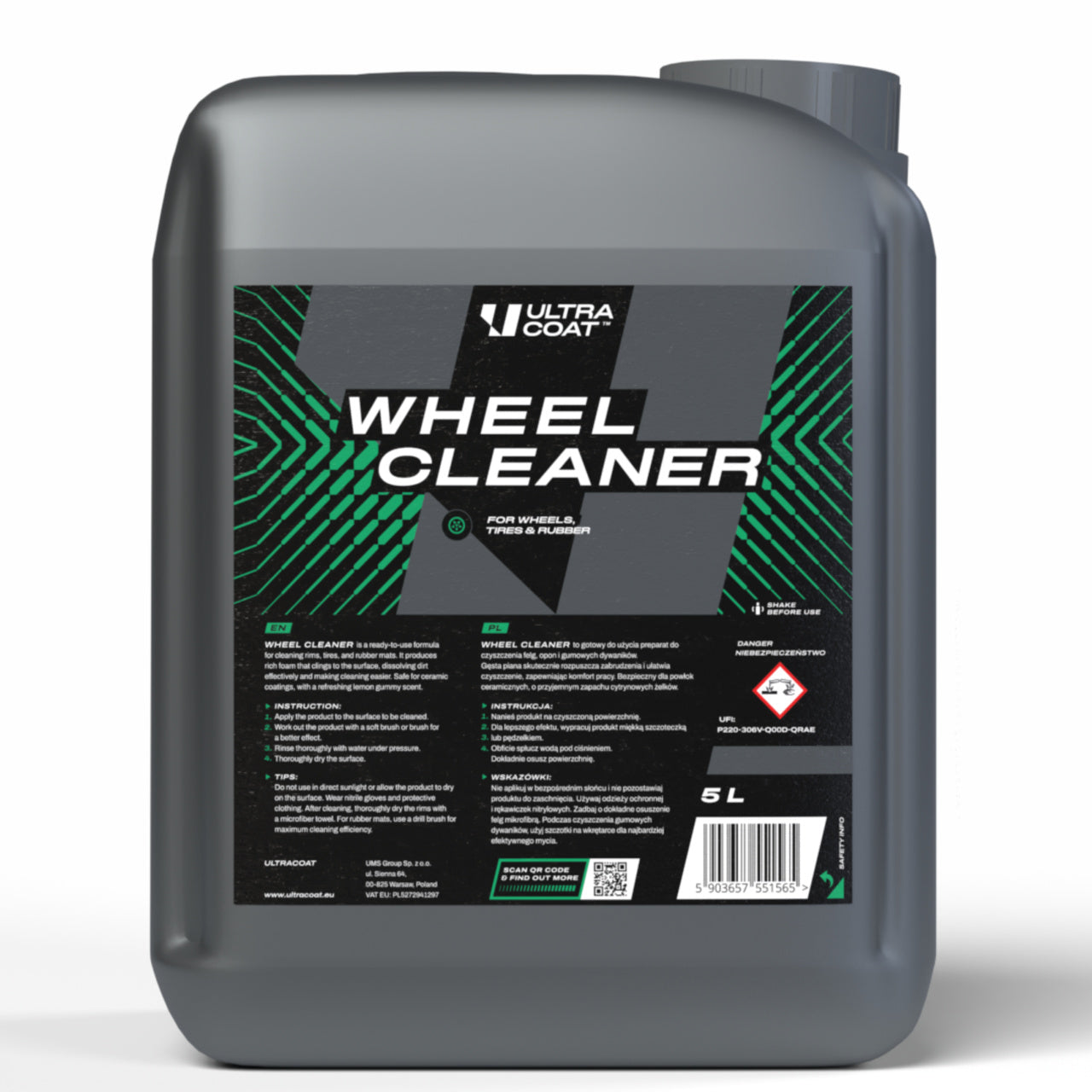 ULTRACOAT Wheel Cleaner 5 L